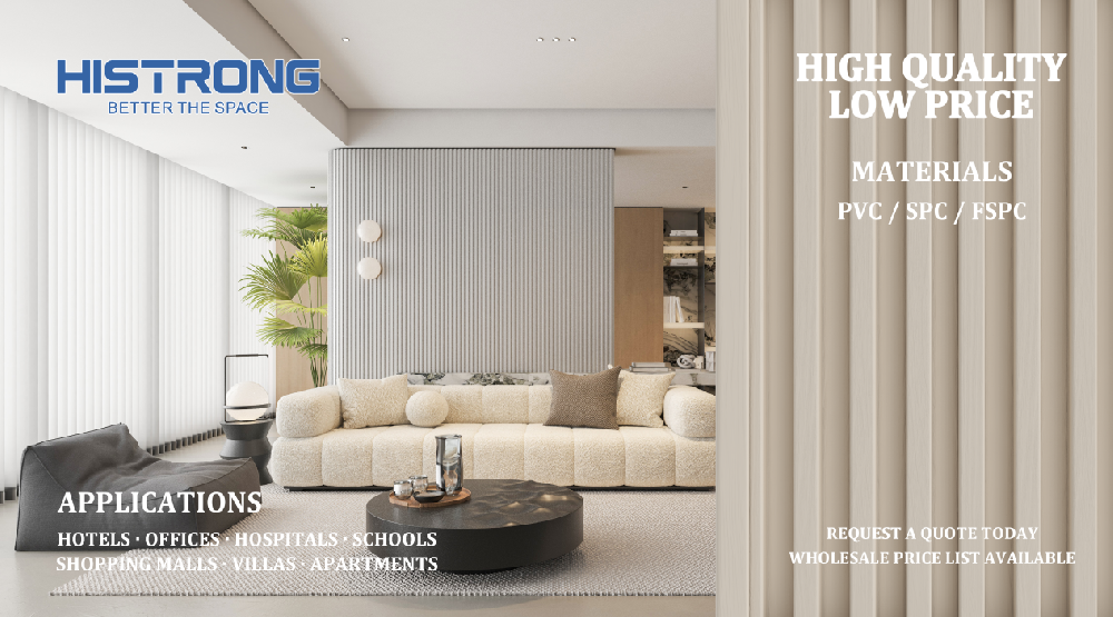 Premium PVC Wall & Grille Panels by Histrong | Integrated Wall Cladding