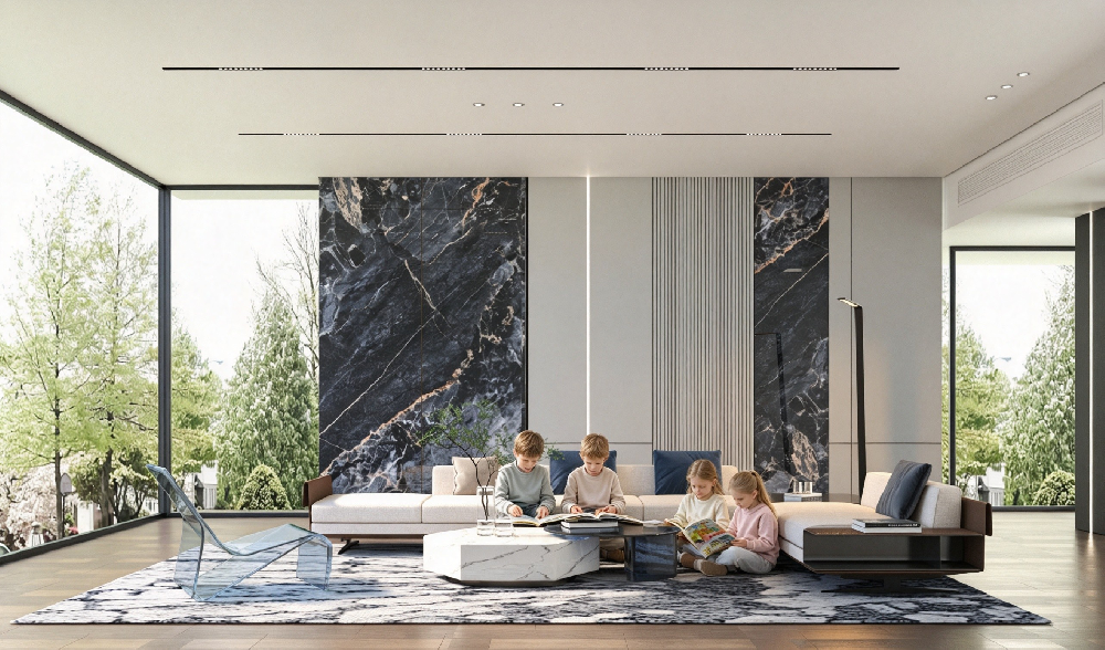 Histrong PVC Indoor Wall Panels: SGS-Tested ASTM C473-19 Zero-Water-Absorption Wall Cladding